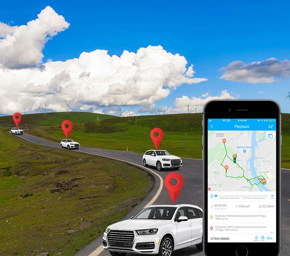 GPS car locator - τοποθεσία αυτοκινήτου μέσω εφαρμογής για κινητά