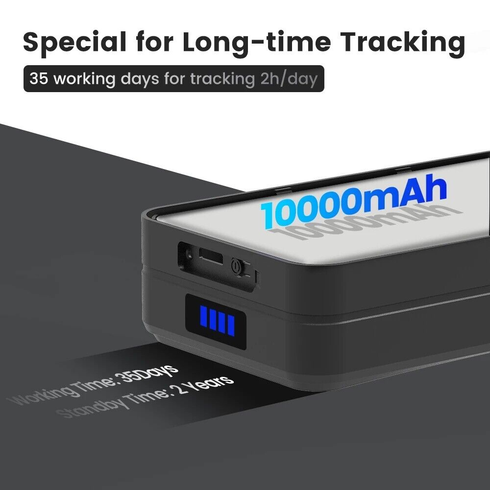 Σούπερ 10000 mAh μπαταρία Li-polymer gps tracker