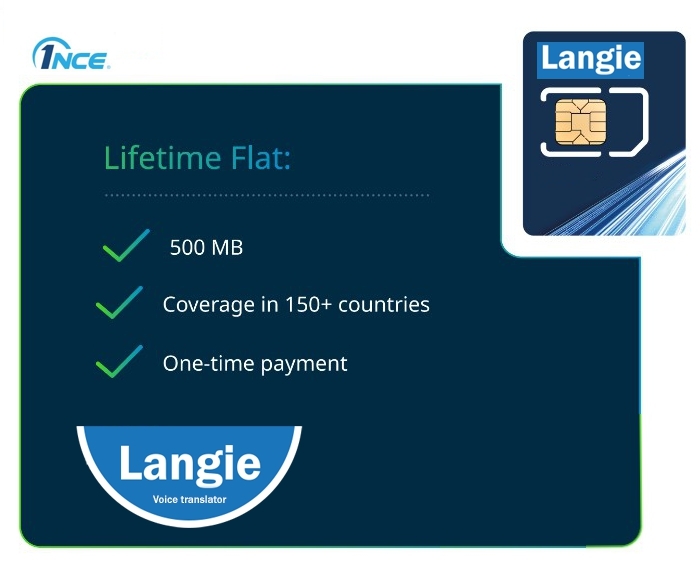 langie ultra sim 150 χώρες 2g 3g 4g lte